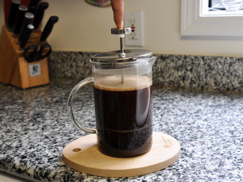 20140714 French Press Plunge