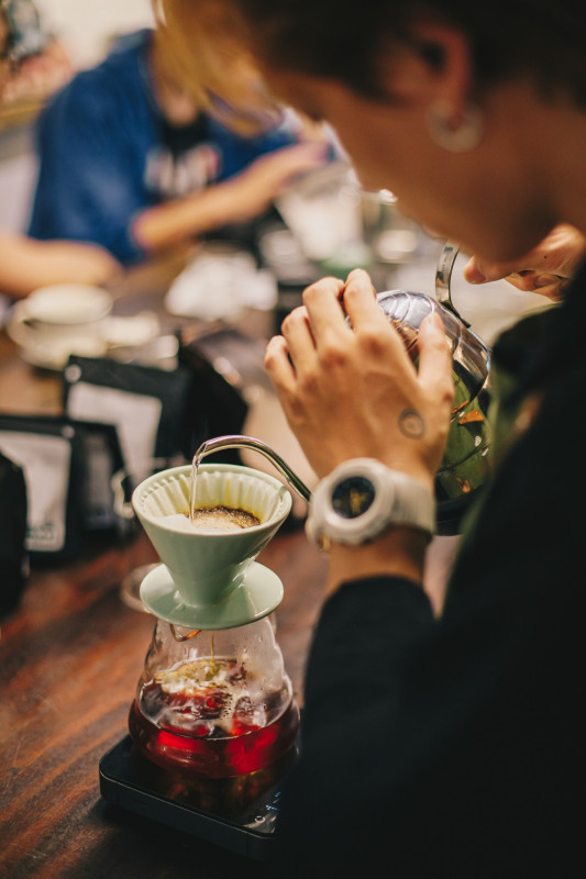 Pour over